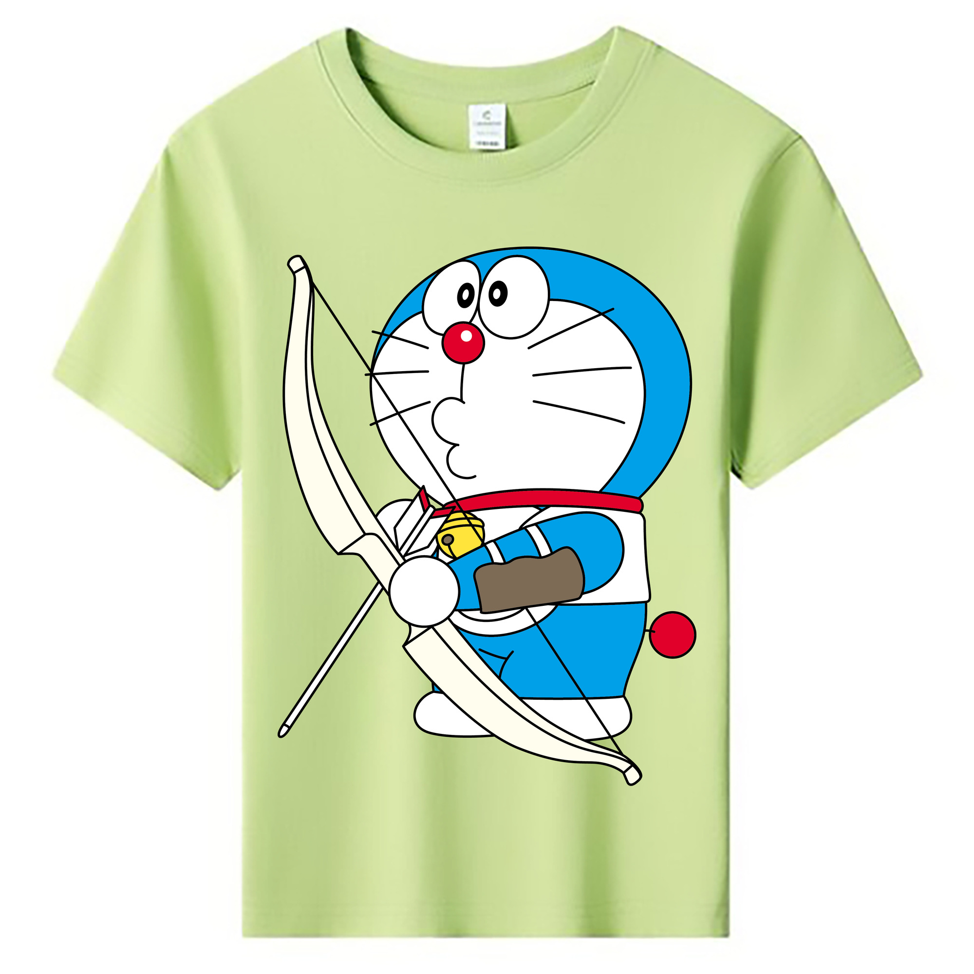 （画像用） ドラえもん Doraemon 綿100％キッズTシャツ（フロントプリント）